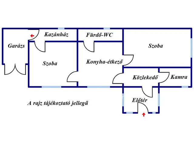 Eladó ház Besenyőd, Faluközponthoz közel 69 nm