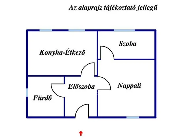 Kiadó lakás Nyíregyháza, Belváros 44 nm