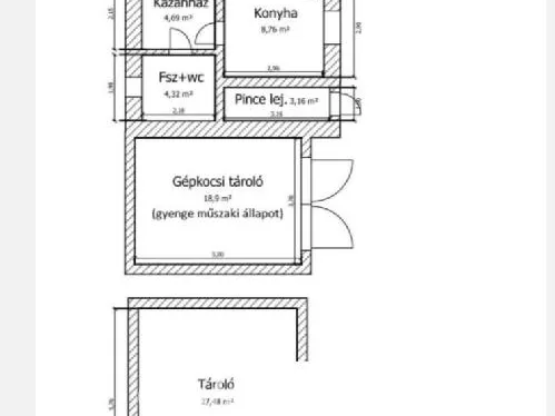 Eladó ház Nyírtelek, Belváros 78 nm