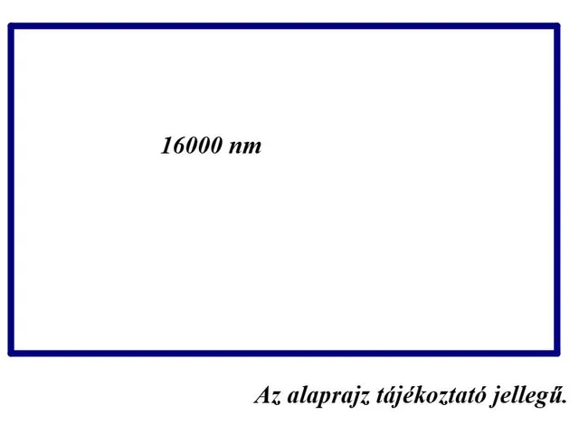 Eladó telek Nyíregyháza, Nyírszőlős vége 16000 nm