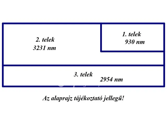 Eladó telek Baktalórántháza 7115 nm
