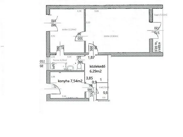 Eladó lakás Nyíregyháza 55 nm