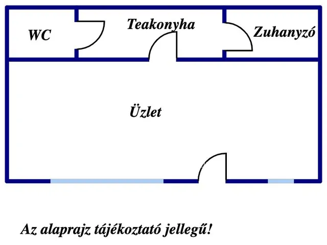 Eladó kereskedelmi és ipari ingatlan Nyíregyháza 30 nm