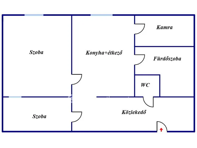 Eladó lakás Nyíregyháza 39 nm