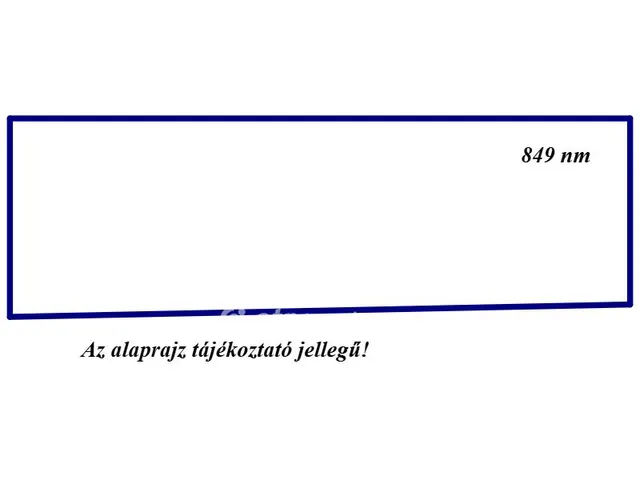 Eladó telek Nagykálló 849 nm