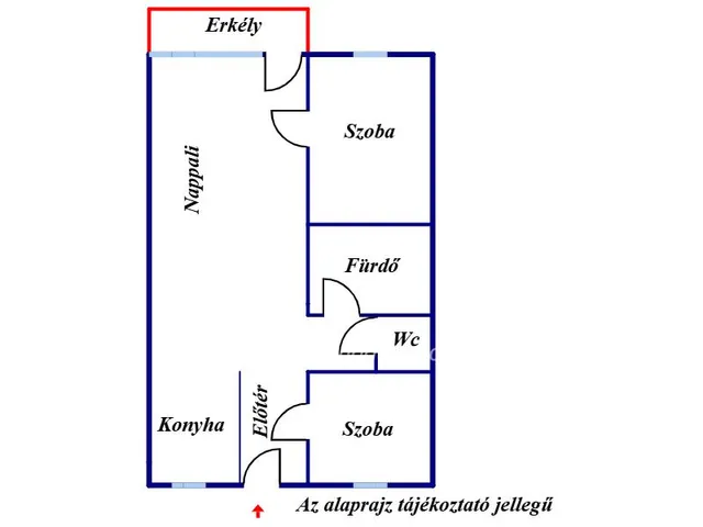 Kiadó lakás Nyíregyháza 61 nm