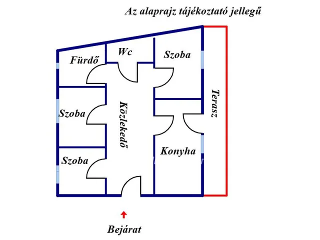 Kiadó lakás Nyíregyháza 65 nm
