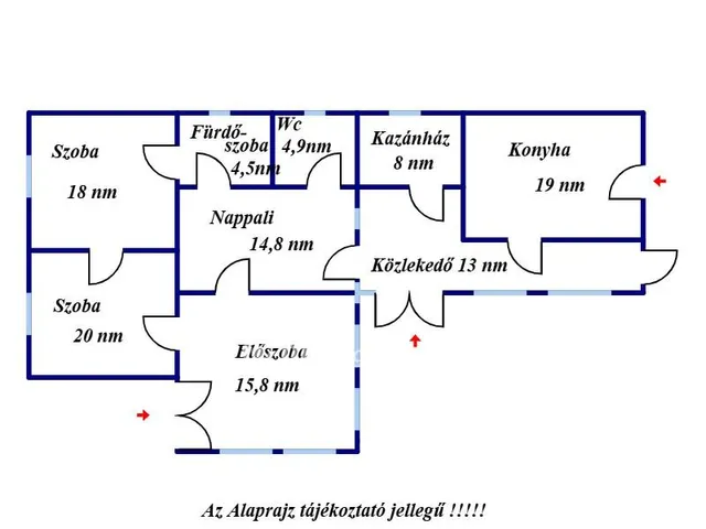 Eladó ház Kunhegyes 118 nm