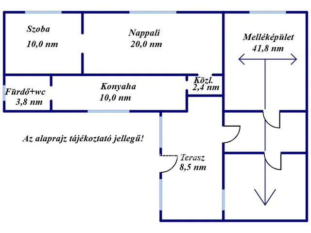 Eladó ház Szeghalom 54 nm