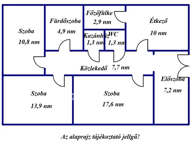 Eladó ház Füzesgyarmat 77 nm