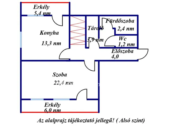 Eladó lakás Gádoros 80 nm