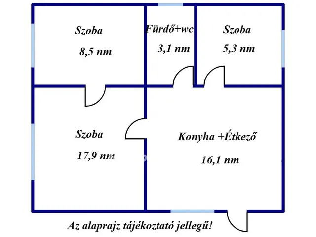 Eladó ház Békés 50 nm