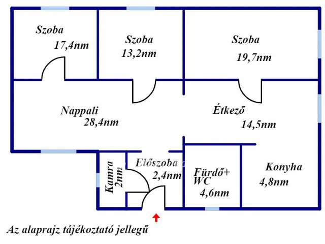 Eladó ház Nagyiván 107 nm