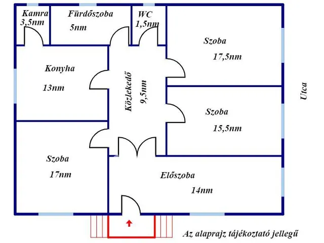 Eladó ház Tiszaörs 96 nm