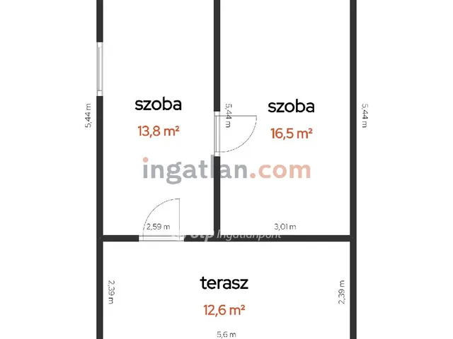 Eladó ház Tiszasas 30 nm