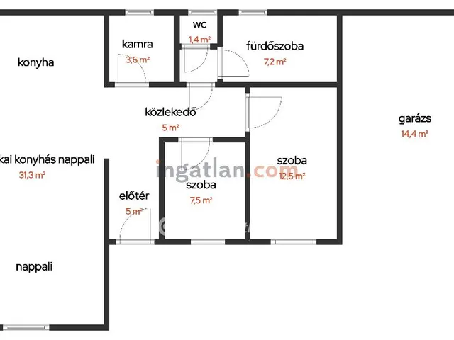 Eladó ház Tiszakécske 75 nm