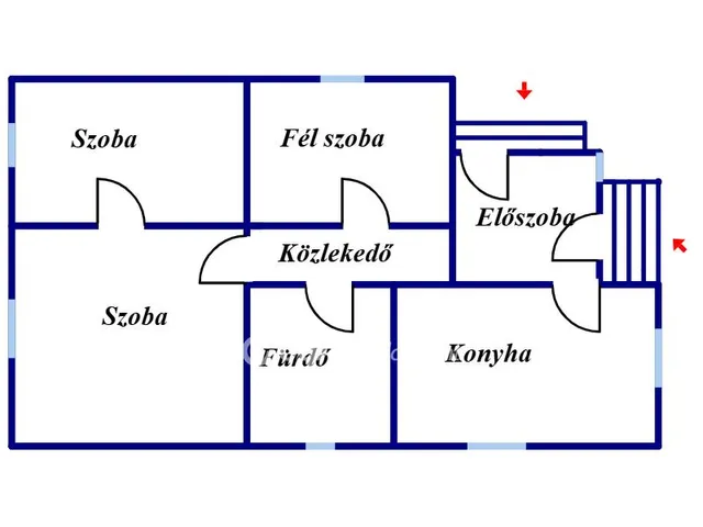 Eladó ház Újszász 68 nm