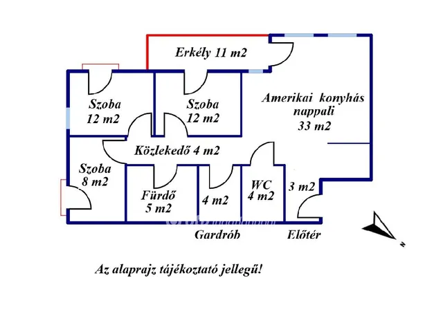 Kiadó lakás Budapest XVI. kerület, Rákosszentmihály 85 nm