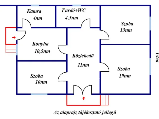 Eladó ház Nagyiván 72 nm