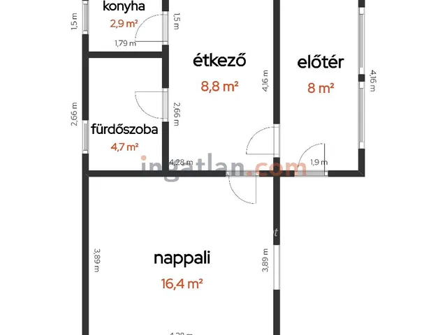 Eladó ház Tiszakécske 40 nm