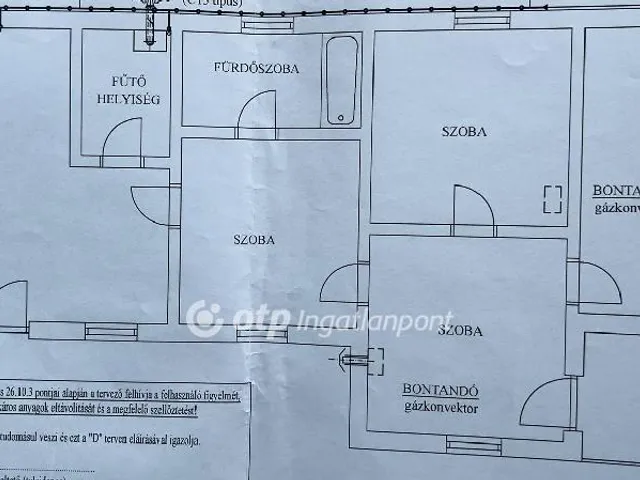 Eladó ház Szajol, családi házas 81 nm