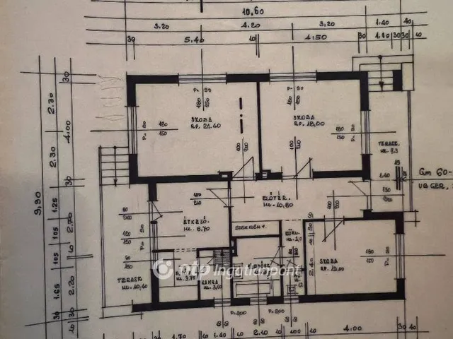 Eladó ház Tápiógyörgye, vasútállomás 90 nm