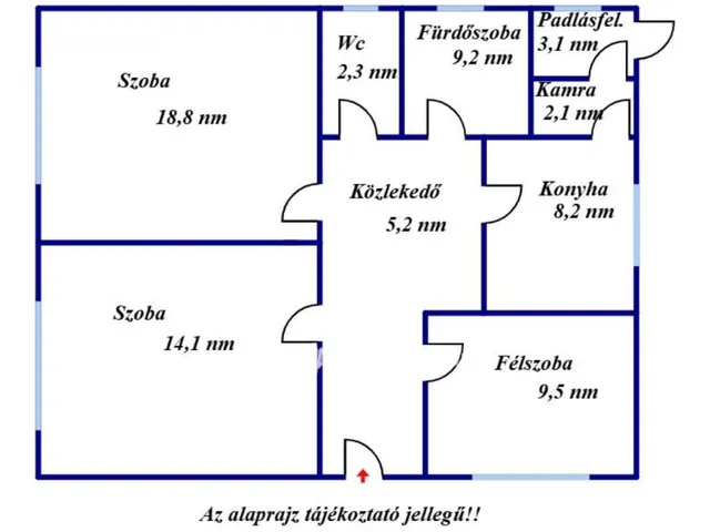 Eladó ház Kisújszállás, Központ 72 nm