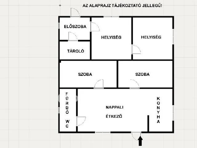 Eladó ház Tápiószele, családi házas 55 nm