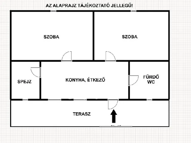 Eladó ház Nagykőrös 61 nm