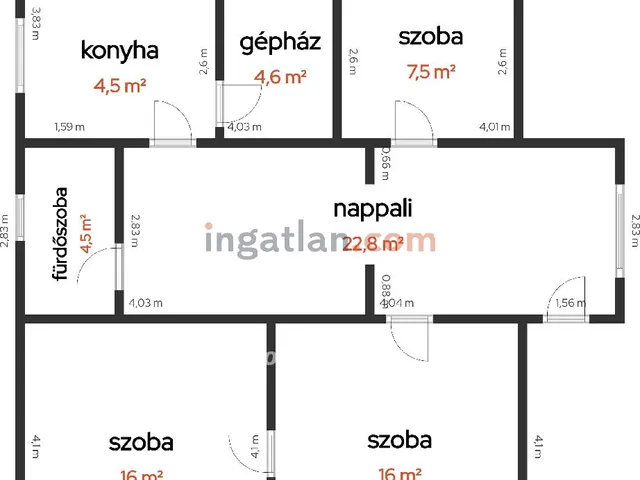 Eladó mezőgazdasági ingatlan Tiszakécske 79 nm