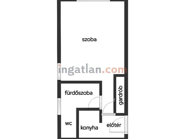 Eladó lakás Törökszentmiklós 26 nm