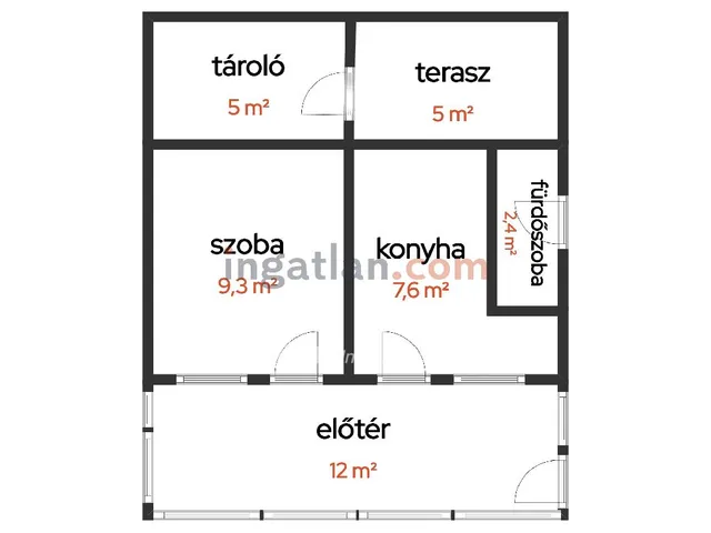 Eladó üdülő és hétvégi ház Tiszakécske 31 nm