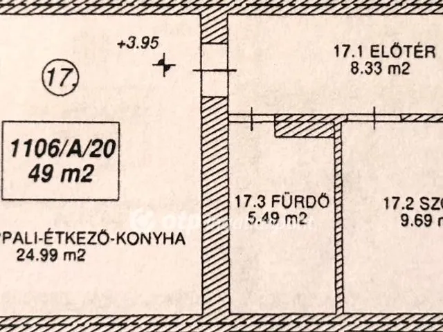 Eladó lakás Szolnok 43 nm