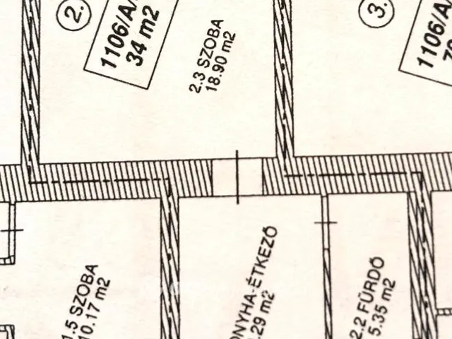 Eladó lakás Szolnok, Belváros 34 nm