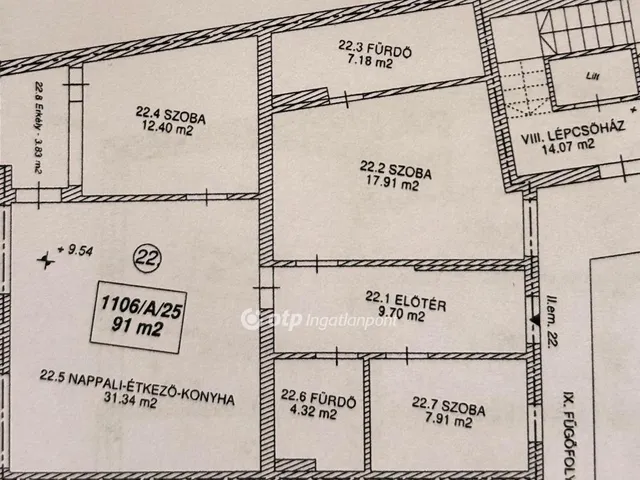 Eladó lakás Szolnok, Belváros 91 nm