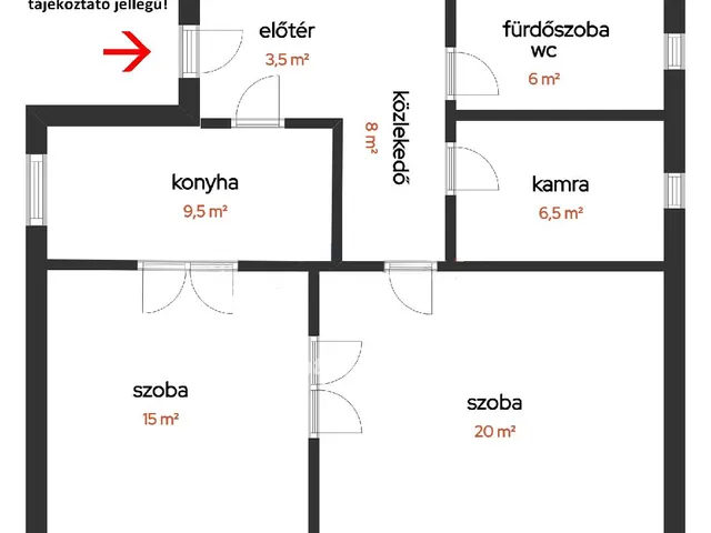 Eladó ház Szolnok 70 nm