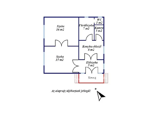 Eladó ház Pilis 55 nm