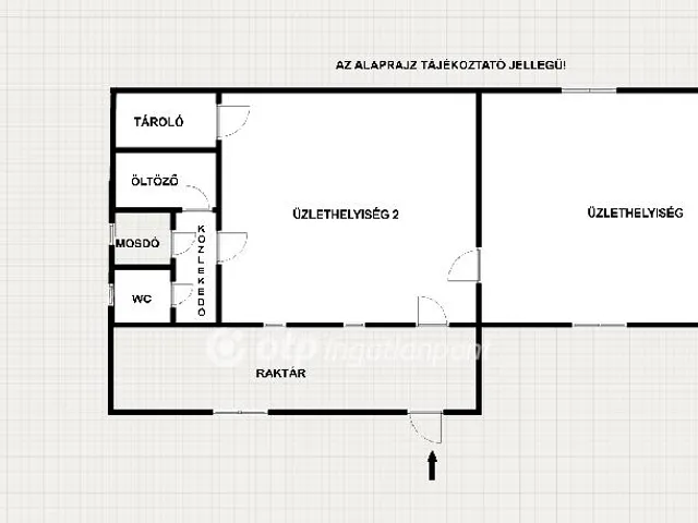 Eladó kereskedelmi és ipari ingatlan Törtel 120 nm