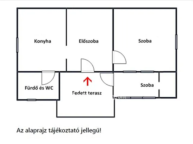 Eladó ház Tiszatenyő 70 nm