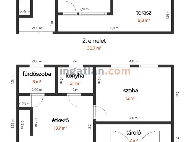 Eladó üdülő és hétvégi ház Tiszakécske 62 nm
