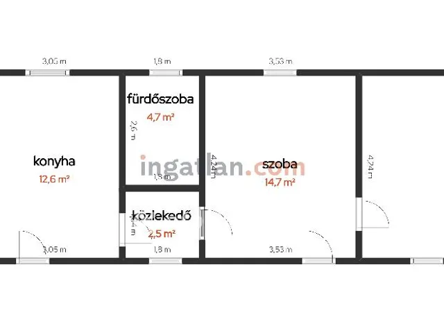 Eladó ház Tiszakécske, Kerekdomb 54 nm