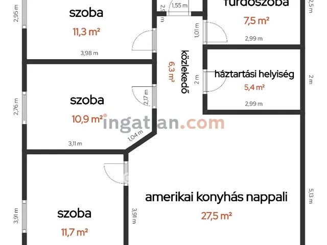 Eladó ház Tiszakécske 88 nm