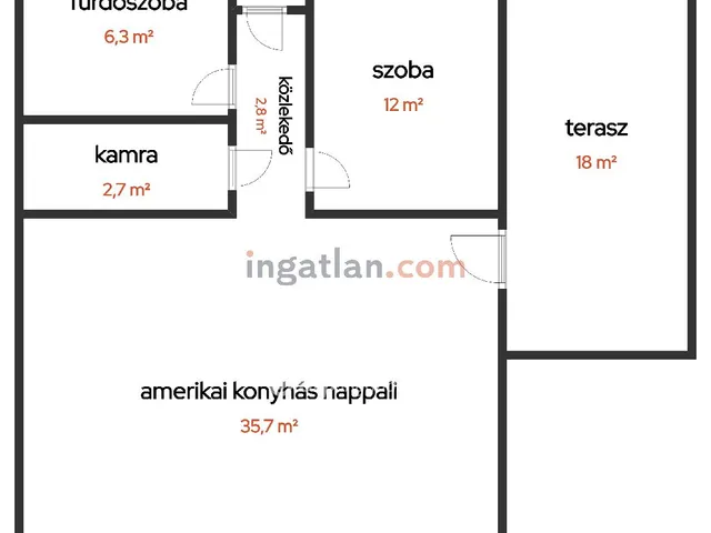 Eladó ház Tiszakécske 61 nm