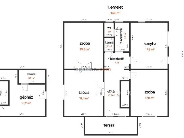 Eladó ház Tiszakécske 127 nm