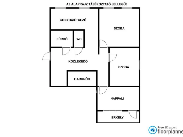 Eladó lakás Cegléd 61 nm