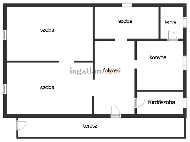 Eladó ház Zagyvarékas 75 nm