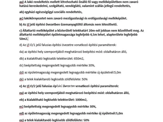 Eladó telek Tápióbicske 3180 nm