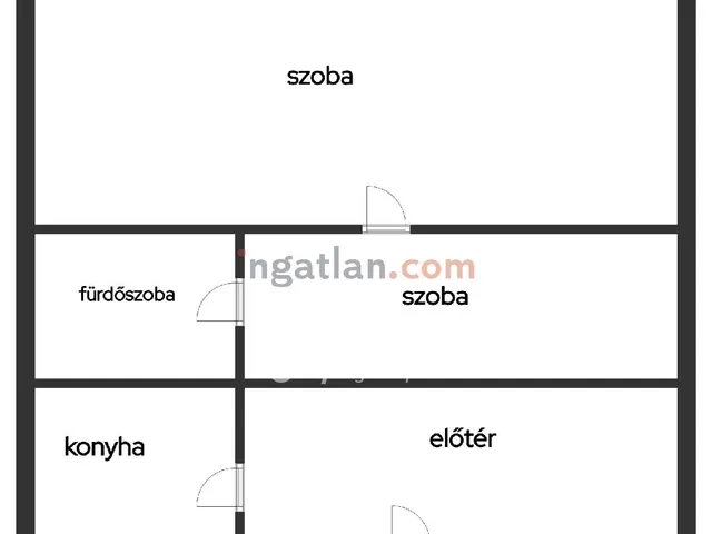 Eladó lakás Újszász 43 nm