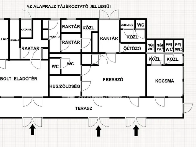 Eladó kereskedelmi és ipari ingatlan Újszilvás 320 nm