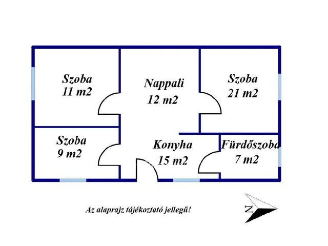 Eladó ház Tápiószele 75 nm